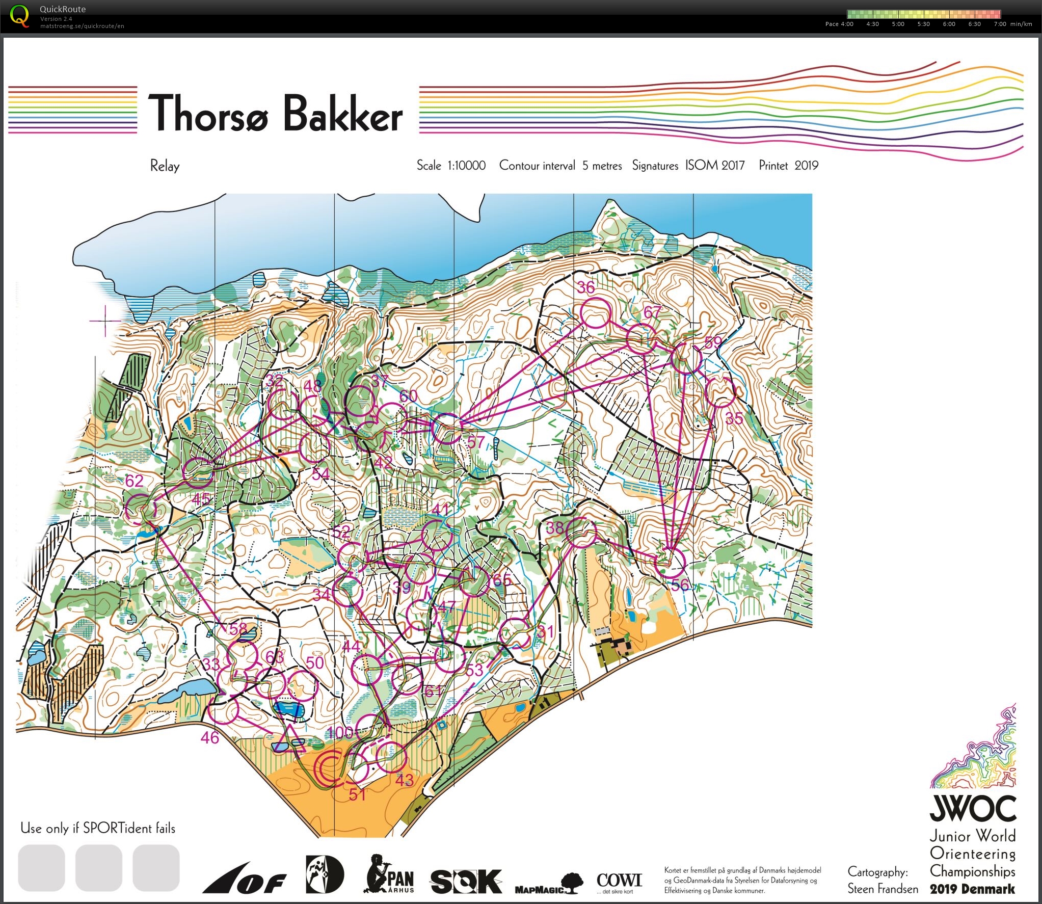 JWOC 2019 relay (12/07/2019)