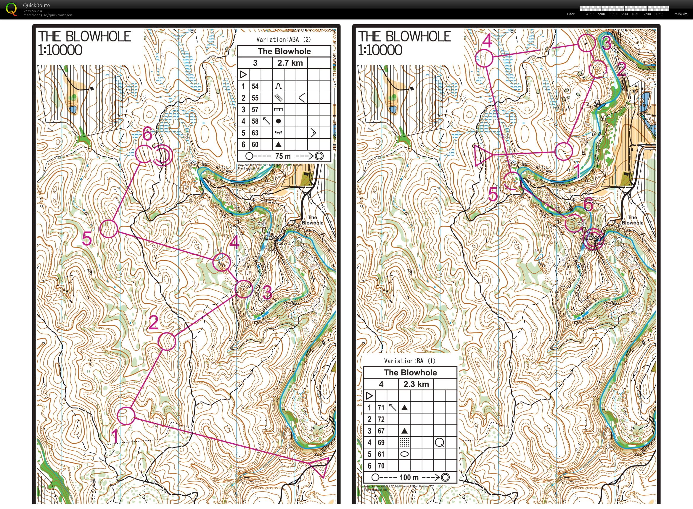 Blowhole mass start intervals (3-4) (14/05/2020)