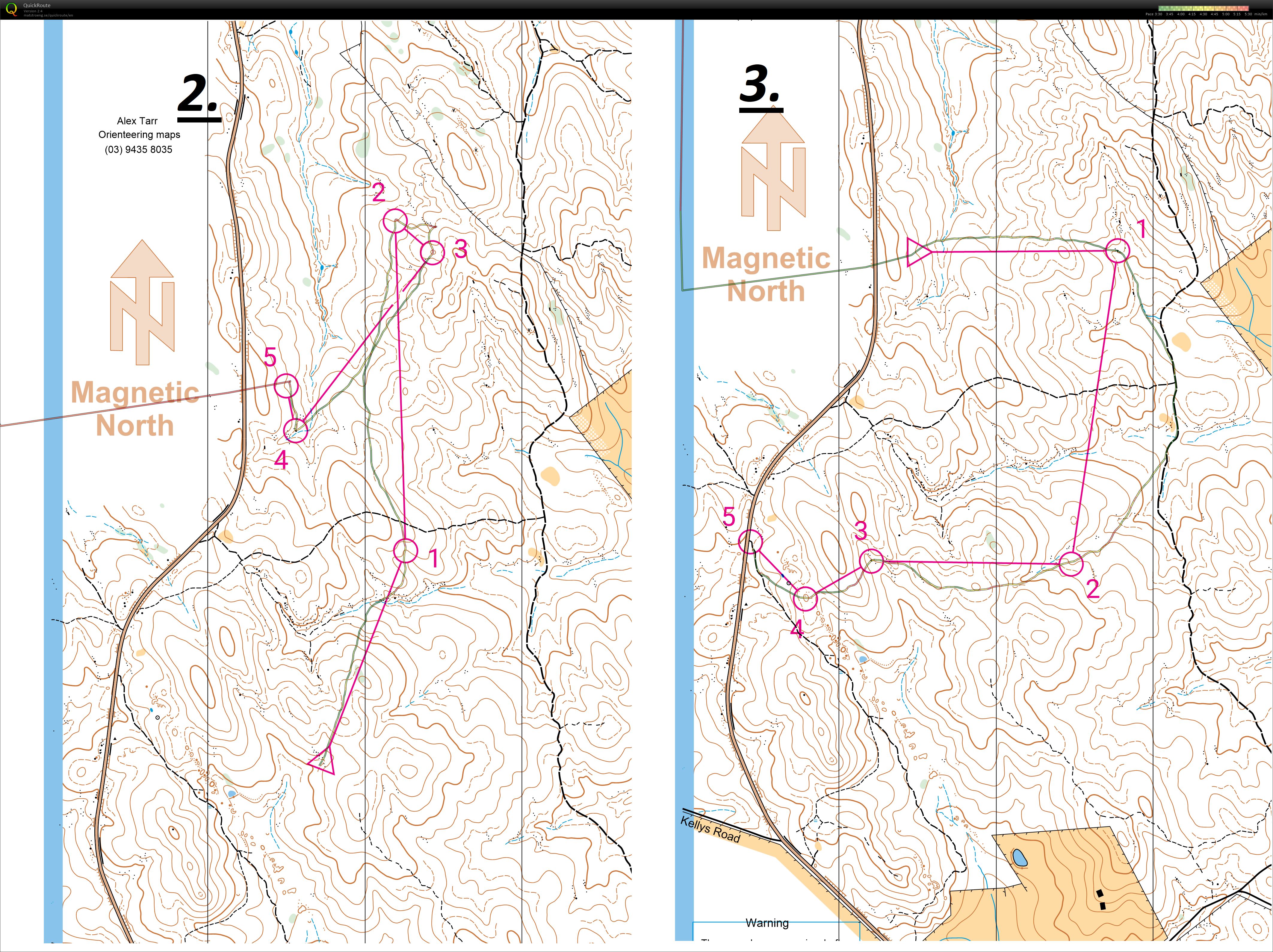 Eppalock O intervals (2, 3) (22/05/2020)