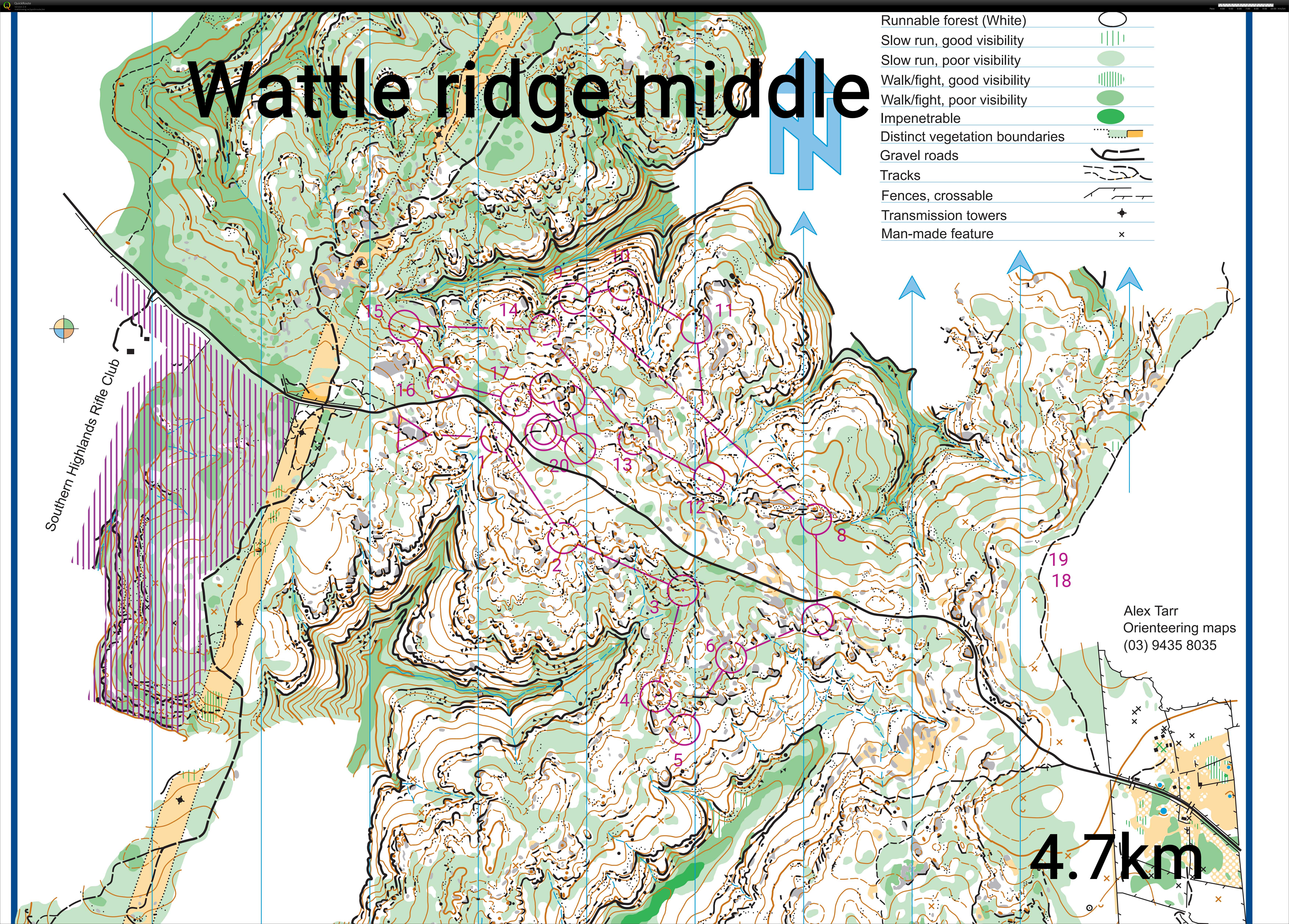 Wattle ridge middle sim (06/07/2020)