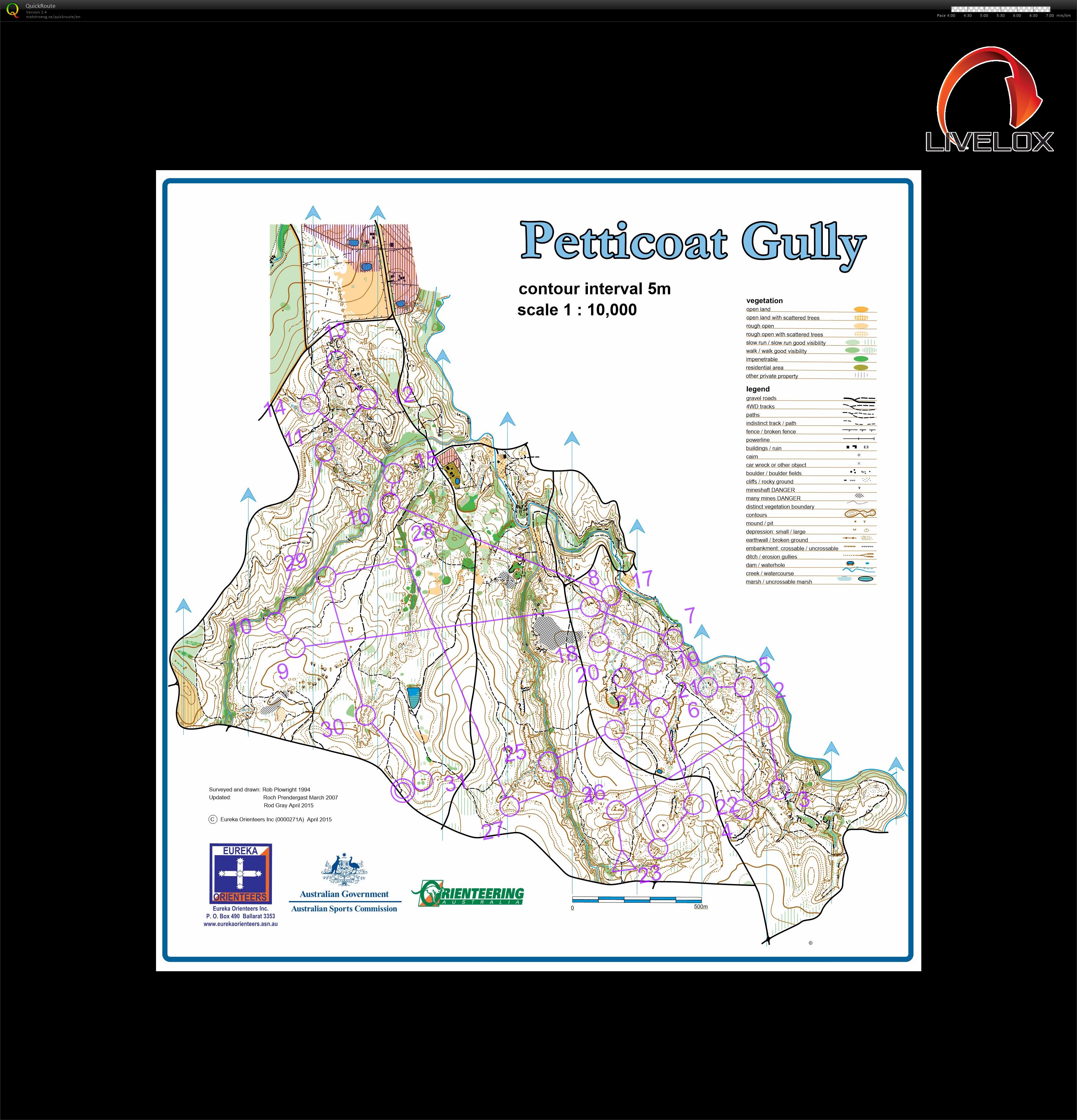 NOL long - Petticoat gully (14/03/2021)