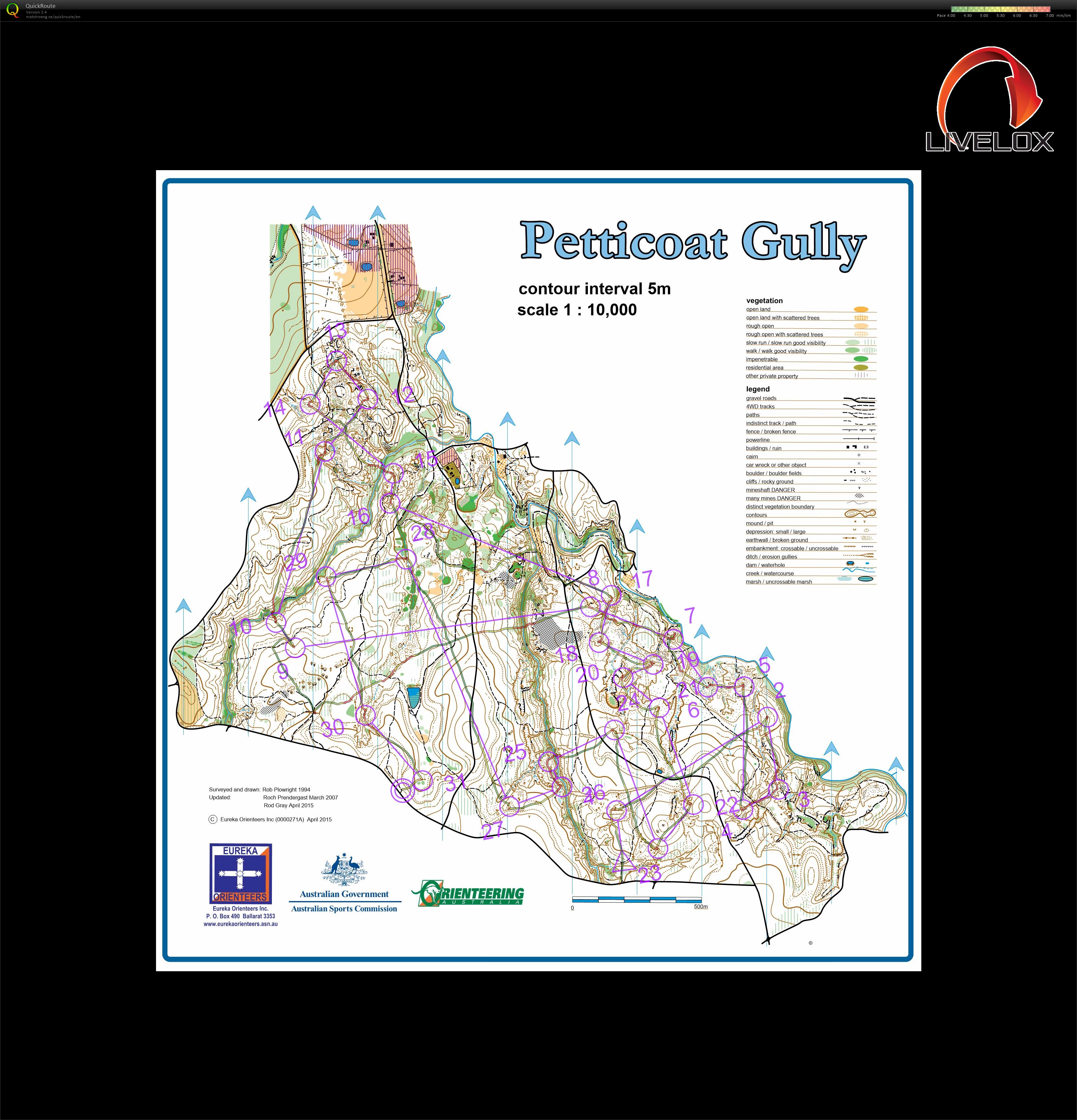 NOL long - Petticoat gully (14/03/2021)