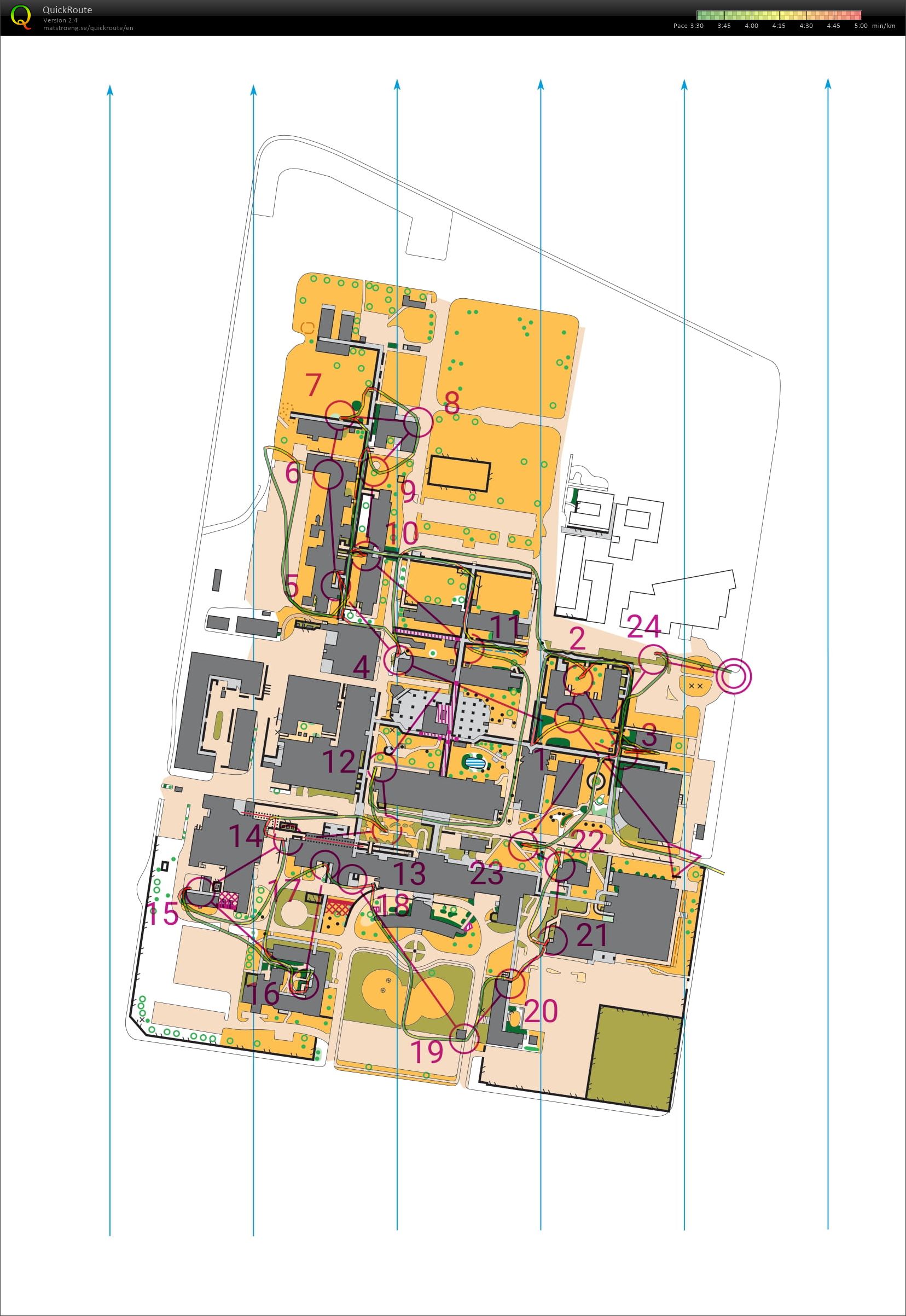 My digital orienteering map archive :: Heidelberg repat hospital sprint ...